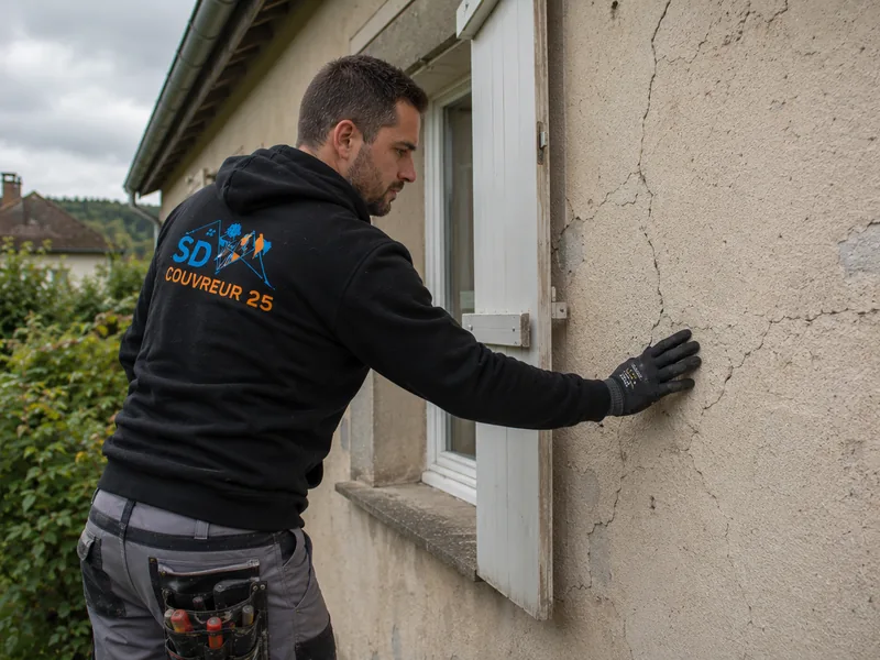Habillage de façade à Besançon dans le Doubs