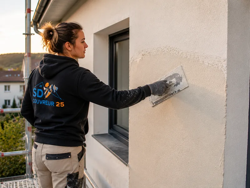 Traitement des fissures et rénovation de façade dans le Doubs