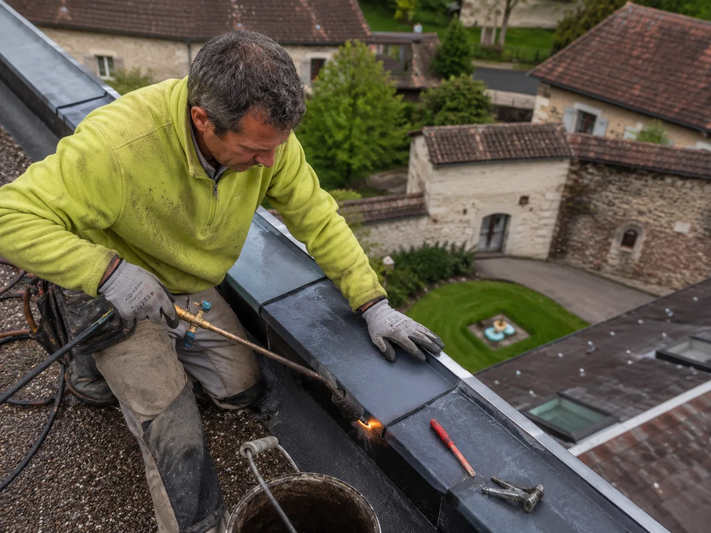 Travaux de zinguerie et étanchéité toiture – Doubs 25